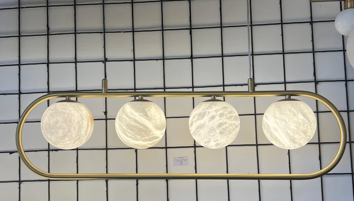 "ג""ת תלוי 4*9-G משיש טבעי + ברונזה דגם 910MM