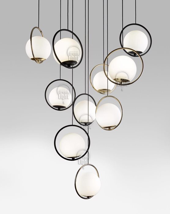 מנורת תלייה מובייל רינגים מחיר ליחידה 13 G4.2