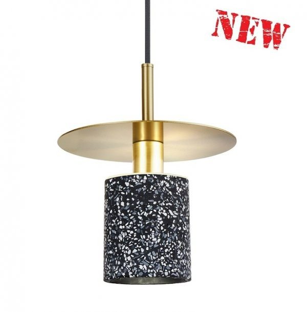 ארט מנורת תליה מוס כבל 3 מטר, שחור