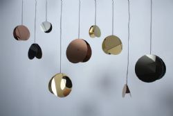 מנורת תלייה פרפר ניקל 5W