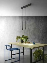 צילינדר תלייה דק במיוחד עם ראש קוני 70 ס"מ 7 וואט