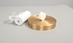 קוואטרו תלייה 20W לבן-זהב