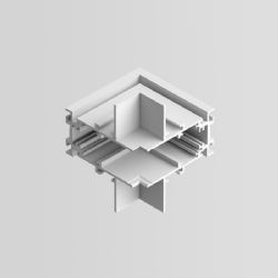 L Connector IN_Recessed_white למגנט