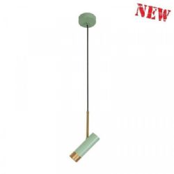 וואנס מנורת תליה תכלת-פליז, כבל 3 מטר