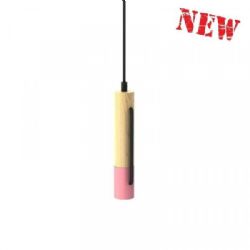 גיא צילנידר תלוי 3 מטר כבל בד, עץ ורוד