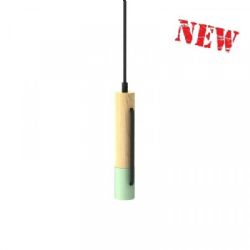 גיא צילנידר תלוי 3 מטר כבל בד, עץ ירוק מנטה