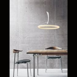 מנורת תלייה מונטה MONTE עגול 65 סמ' LED 60W