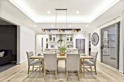 מנורת תלייה NIKO LINEAR 72W BLACK-GOLD