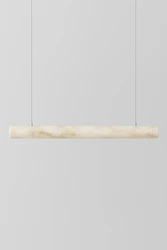 מנורת תליה מוט שיש + זהב ALABASTER L1500