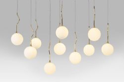 מנורת תלייה זירעונים פליז מחיר ליחידה 13 G4.2