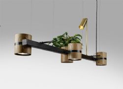 פלמה תליה אורך כללי 130ס"מ 3X15W