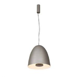 פיזה PISA תליה עגול קוטר 35 LED 24W אפור בטון